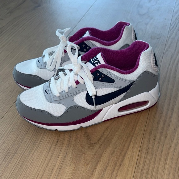 Nike Shoes - Nike AirMax Correlate Sneakers with Fuchsia Highlights 8.5